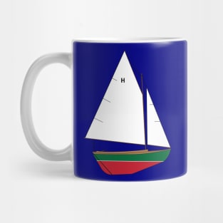 Herreshoff 12 1/2 Sailboat Mug